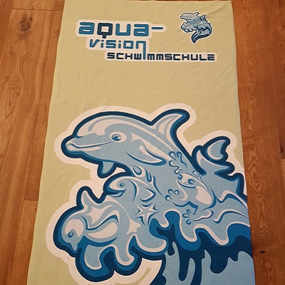Badetuch Aqua-Vision Schwimmschule 75 x 150